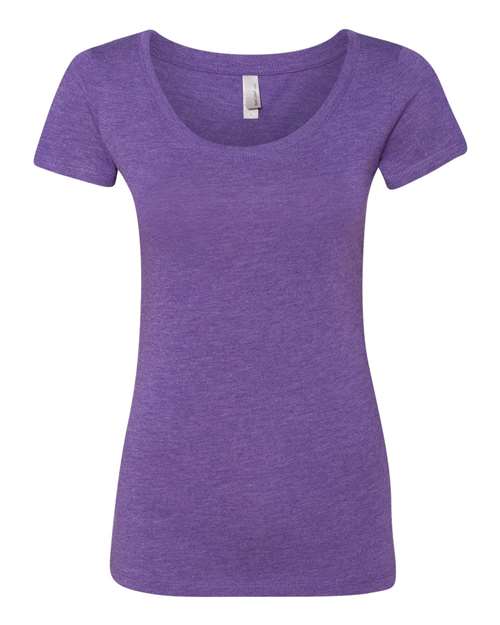 Next Level Women’s Triblend Scoop Neck T-Shirt