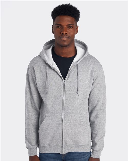 JERZEES Unisex NuBlend® Full-Zip Hooded Sweatshirt