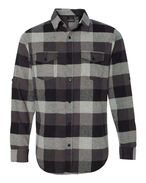 Burnside Men's Yarn-Dyed Flannel Shirt