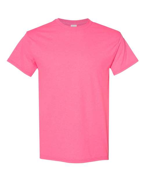 Gildan Unisex Heavy Cotton™ T-Shirt - Safety Pink