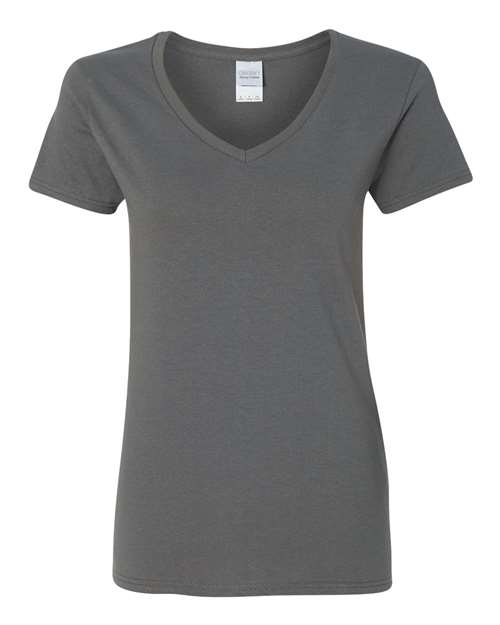 Gildan Women's Heavy Cotton™ V-Neck T-Shirt