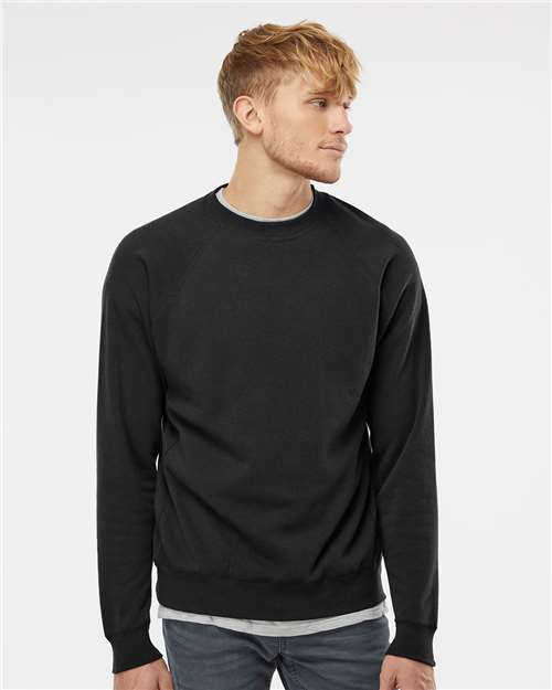 Independent Trading Co. Unisex Special Blend Raglan Crewneck Sweatshirt