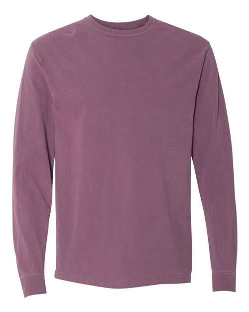 Comfort Colors Unisex Garment-Dyed Heavyweight Long Sleeve T-Shirt - Berry