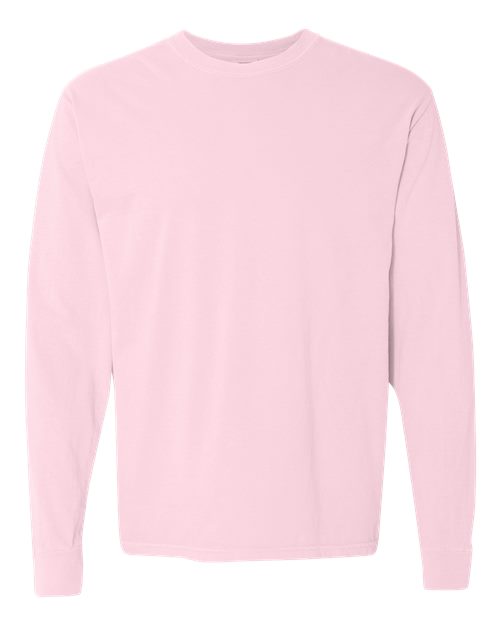 Comfort Colors Unisex Garment-Dyed Heavyweight Long Sleeve T-Shirt - Berry