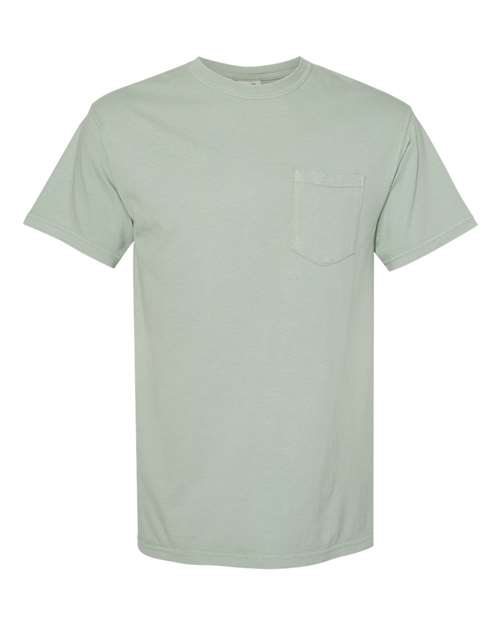 Comfort Colors Unisex Garment-Dyed Heavyweight Pocket T-Shirt - Bay