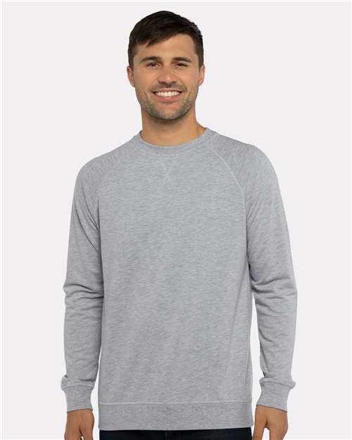 Next Level Unisex Laguna Raglan Crewneck Sweatshirt