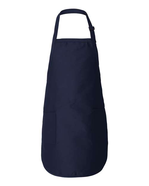 Q-Tees Full-Length Apron with Pockets