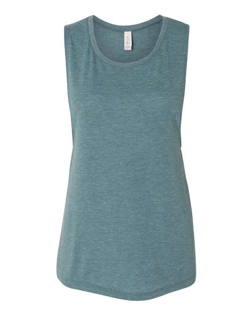 BELLA + CANVAS Women's Flowy Scoop Muscle Tank