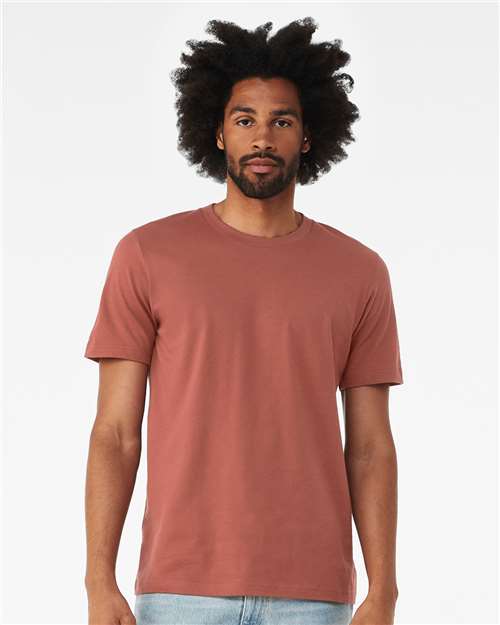 BELLA + CANVAS Jersey Tee - Clay