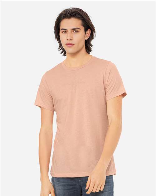 BELLA + CANVAS Triblend Tee - Peach Triblend