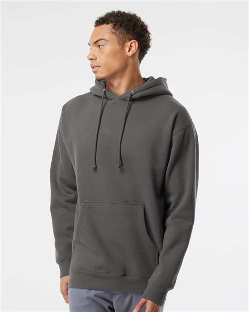 Independent Trading Co. Unisex Heavyweight Hooded Sweatshirt - Charcoal