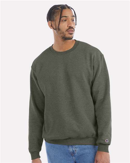 Champion Unisex Powerblend® Crewneck Sweatshirt - Black