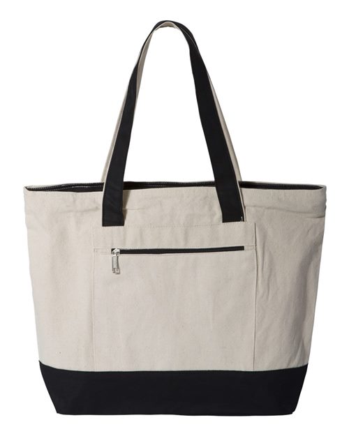 Q-Tees 19L Zippered Tote