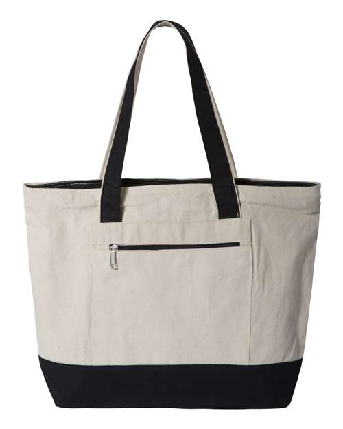 Q-Tees 19L Zippered Tote