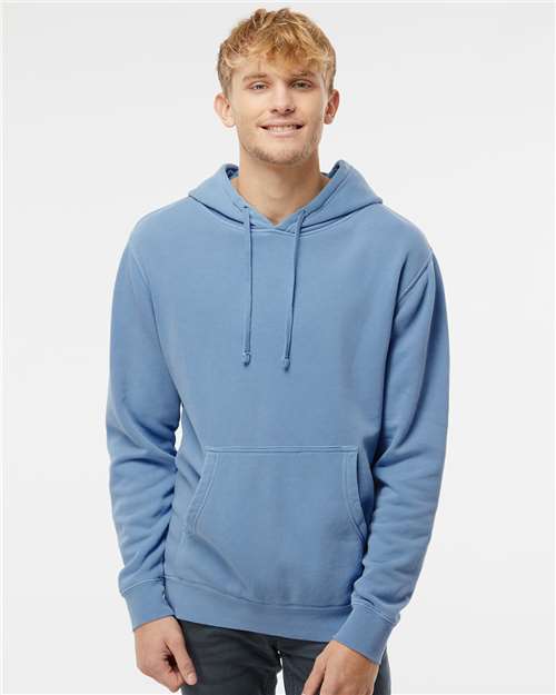 Independent Trading Co. Unisex Midweight Pigment-Dyed Hooded Sweatshirt