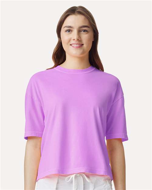 Comfort Colors Women's Garment-Dyed Heavyweight Boxy T-Shirt