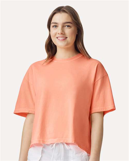 Comfort Colors Women's Garment-Dyed Heavyweight Boxy T-Shirt