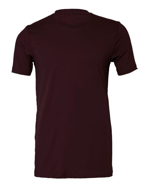 BELLA + CANVAS Jersey Tee - Oxblood Black