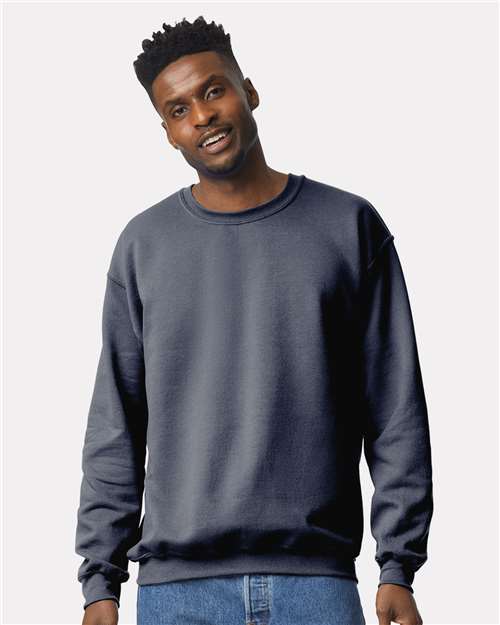Gildan Unisex Heavy Blend™ Crewneck Sweatshirt - Heather Dark Navy