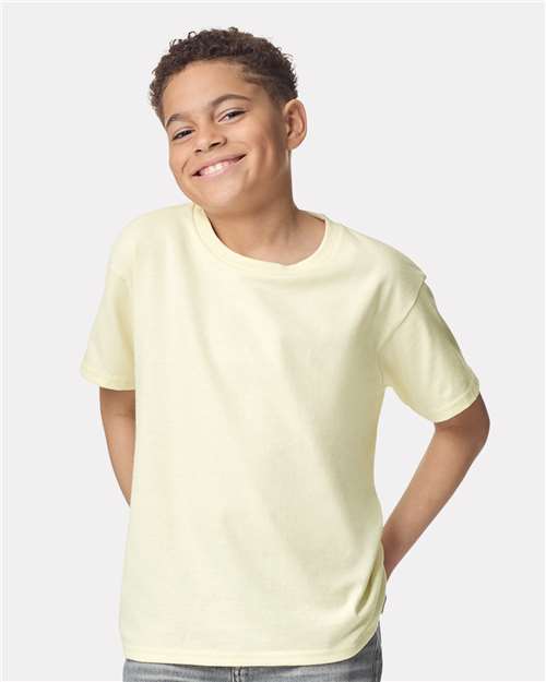 Gildan Youth Heavy Cotton™ T-Shirt - Off White