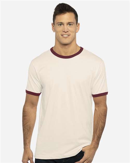 Next Level Unisex Cotton Ringer T-Shirt