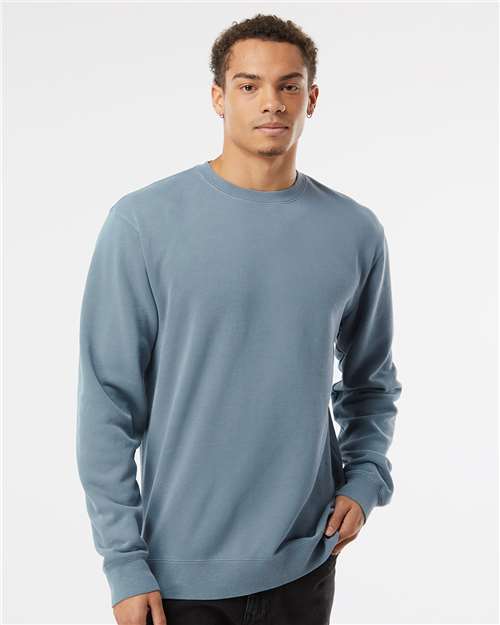 Independent Trading Co. Unisex Midweight Pigment-Dyed Crewneck Sweatshirt