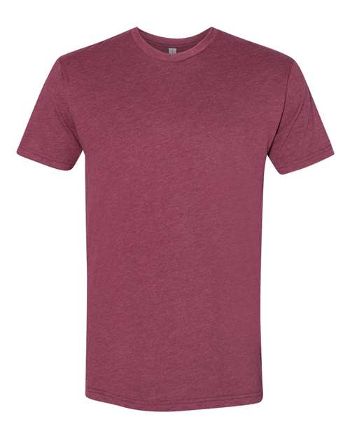 Next Level Sueded T-Shirt - Heather Maroon