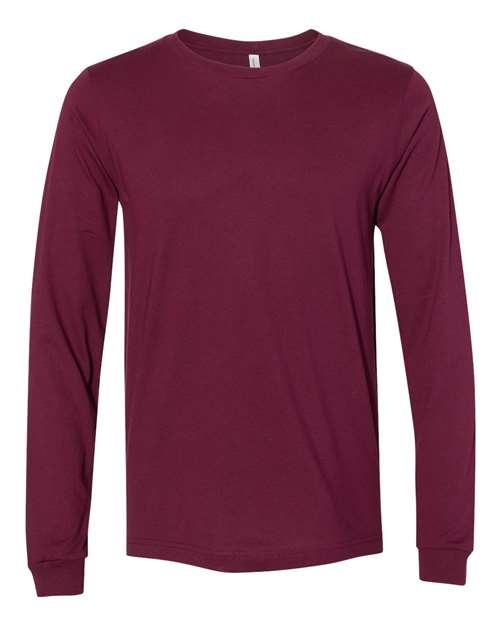 BELLA + CANVAS Unisex Jersey Long Sleeve Tee - Ash
