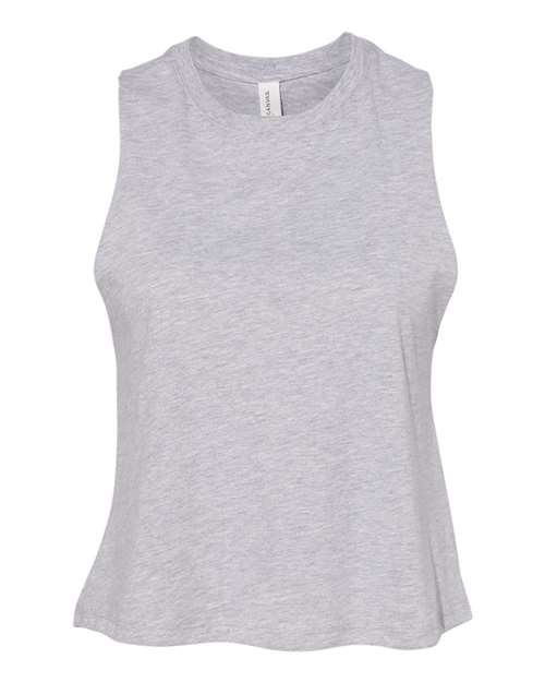 BELLA + CANVAS Women's Racerback Crop Tank