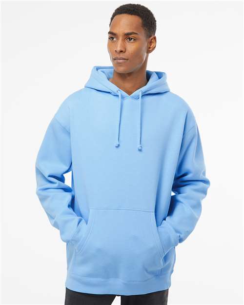 Independent Trading Co. Unisex Heavyweight Hooded Sweatshirt - Blue Aqua
