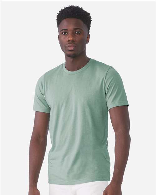 BELLA + CANVAS CVC Jersey Tee - Heather Dusty Blue