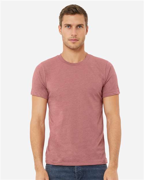 BELLA + CANVAS CVC Jersey Tee - Heather Mauve