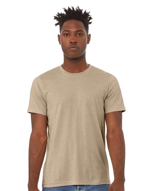 BELLA + CANVAS CVC Jersey Tee - Heather Tan