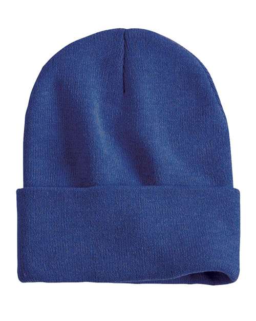 Sportsman 12" Solid Cuffed Beanie
