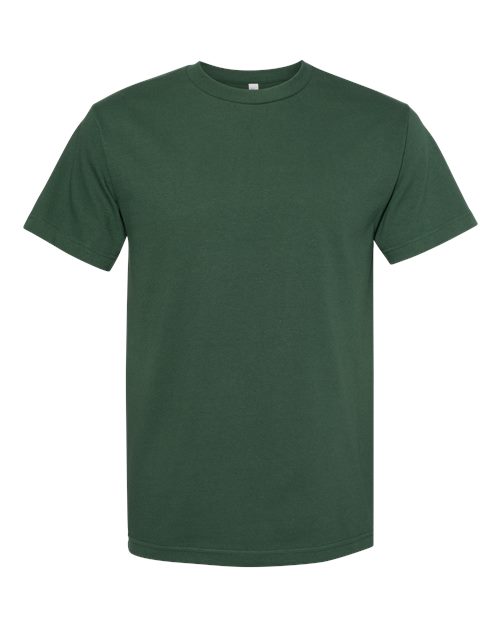 American Apparel Unisex Heavyweight Cotton Tee - Forest
