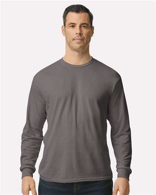 Gildan Unisex Heavy Cotton™ Long Sleeve T-Shirt - Ash