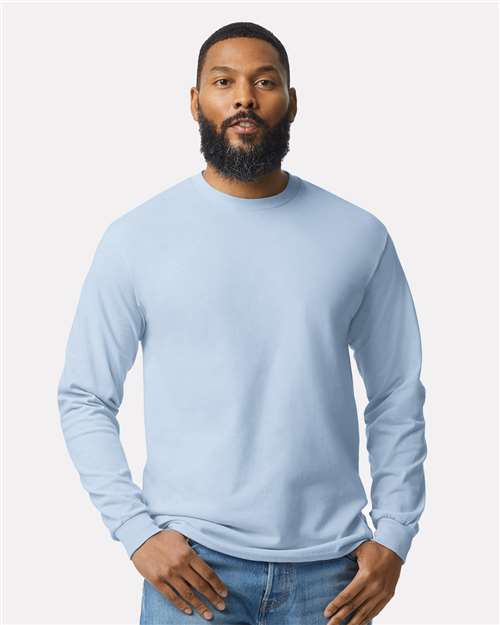 Gildan Unisex Heavy Cotton™ Long Sleeve T-Shirt - Ash