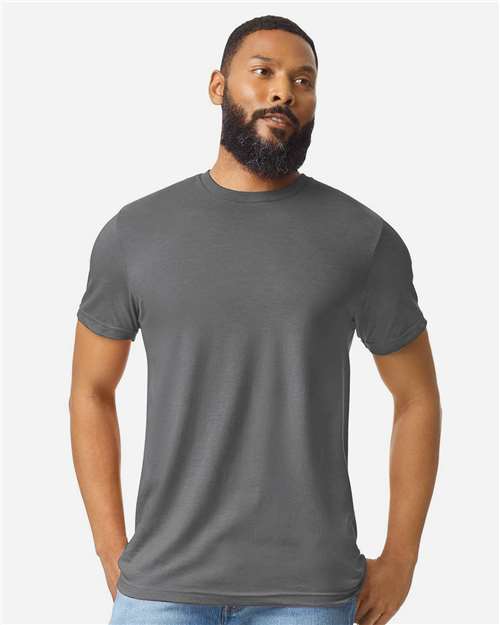 Gildan Unisex Softstyle® CVC T-Shirt - Gunmetal