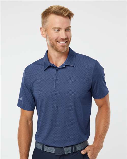 Adidas Men's Ultimate365 Diamond Dot Print Polo
