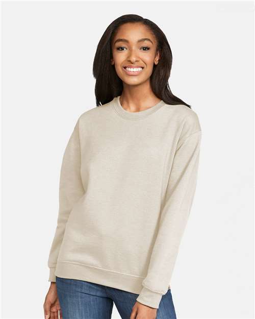 Gildan Unisex Softstyle® Midweight Crewneck Sweatshirt - Sand
