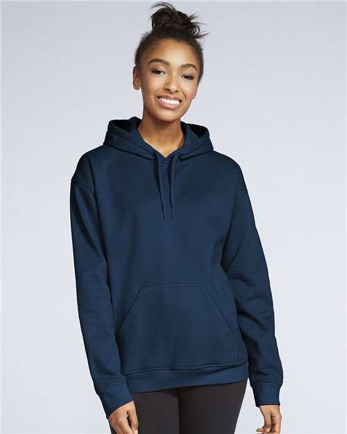 Gildan Unisex Softstyle® Midweight Hooded Sweatshirt - Navy