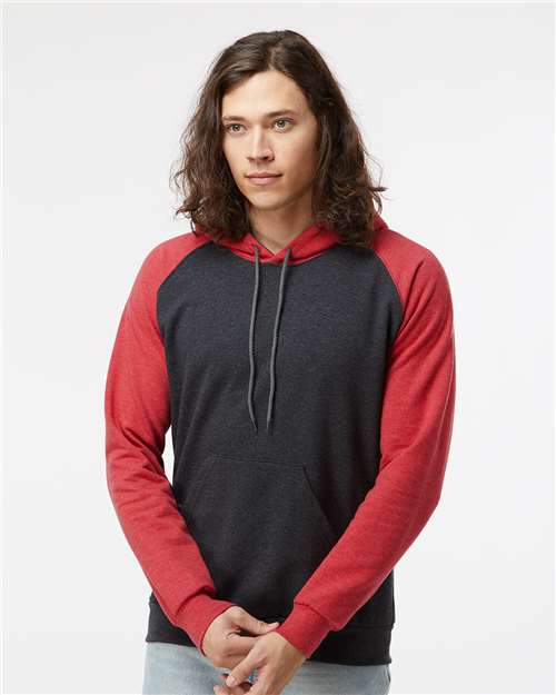 King Fashion Fleece Raglan Hooded Sweatshirt
