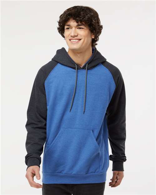 King Fashion Fleece Raglan Hooded Sweatshirt