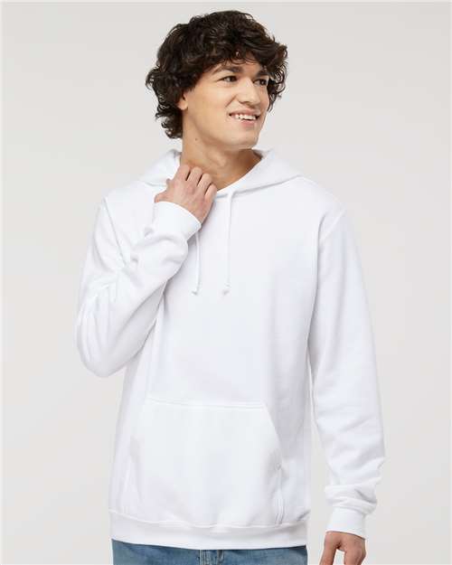 M&O Unisex Pullover Hoodie - White