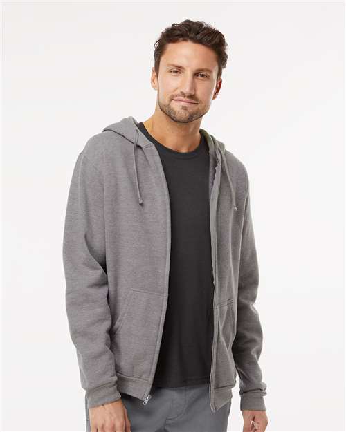 M&O Unisex Zipper Fleece Hoodie