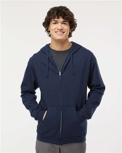 M&O Unisex Zipper Fleece Hoodie