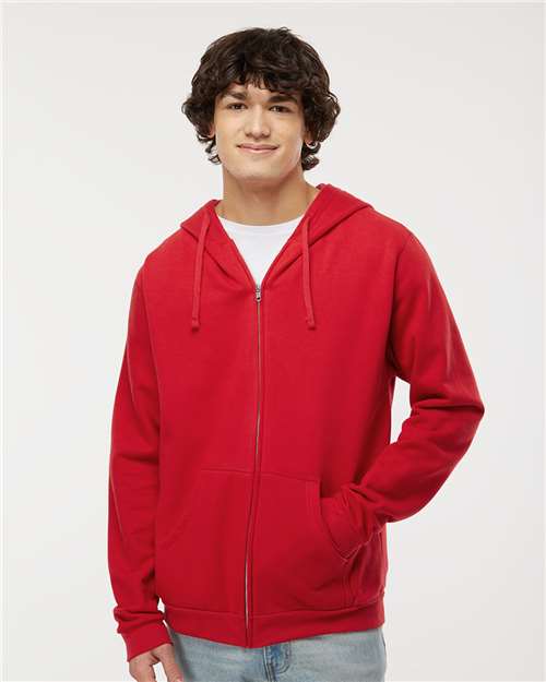 M&O Unisex Zipper Fleece Hoodie