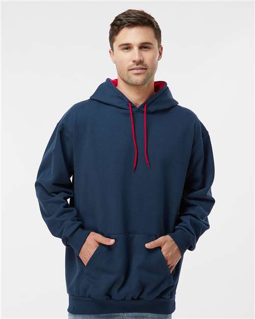 King Fashion Two-Tone Hooded Sweatshirt
