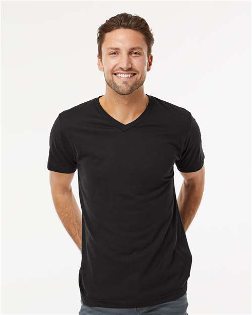 M&O Deluxe Blend V-Neck T-Shirt