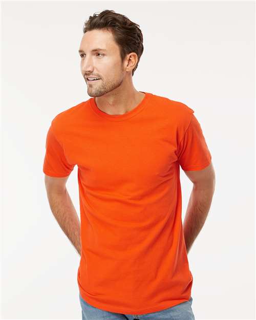 M&O Men's Gold Soft Touch T-Shirt - Orange